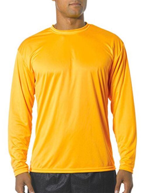 A4 Men's Cooling Performance Crew Long Sleeve Tee