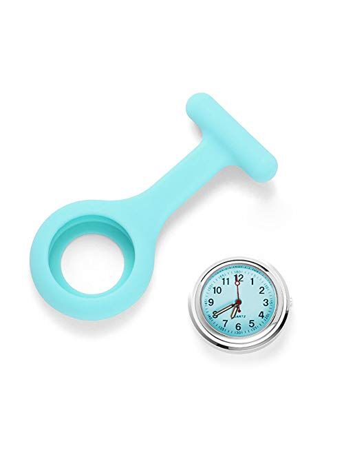 Groupcow 5pcs Silicone Nurses Watch (Practical Colour)