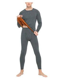 MRIGNT Heavyweight Thermal Underwear for Men Base Layer for Extreme Cold  Weather