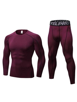 Long Underwear Mens Thermals Base Layer Men Cold Weather Gear Long Johns for Winter Cycling Running Hunting