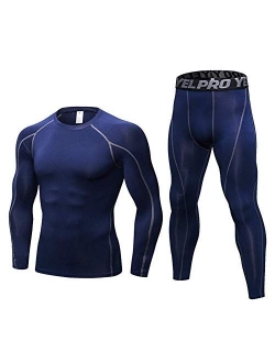 Long Underwear Mens Thermals Base Layer Men Cold Weather Gear Long Johns for Winter Cycling Running Hunting