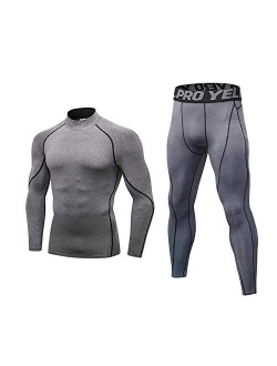 Long Underwear Mens Thermals Base Layer Men Cold Weather Gear Long Johns for Winter Cycling Running Hunting