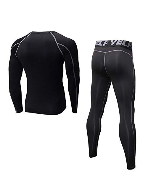 Long Underwear Mens Thermals Base Layer Men Cold Weather Gear Long Johns for Winter Cycling Running Hunting