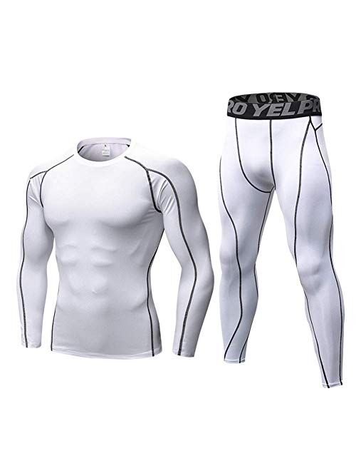 Long Underwear Mens Thermals Base Layer Men Cold Weather Gear Long Johns for Winter Cycling Running Hunting