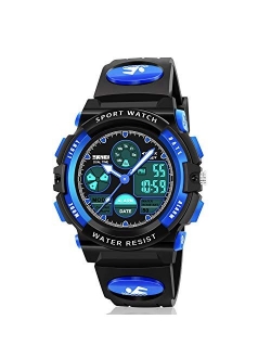 ATIMO LED Multi Function Waterproof Watch for Kids - Kids Gifts