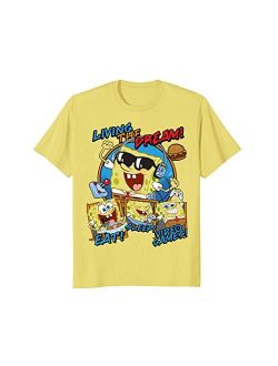 Spongebob SquarePants Living The Dream T-Shirt
