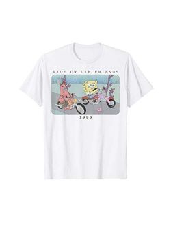 SpongeBob SquarePants Ride Or Die Friends 1999 Portrait T-Shirt