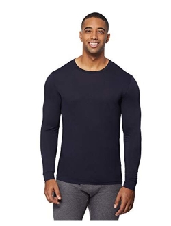 Mens Heat Performance Thermal Baselayer Crewneck Long Sleeve Top