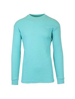 Galaxy by Harvic Mens Crew Neck Thermal Shirt (Multiple Sizes/Colors)