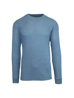 Galaxy by Harvic Mens Crew Neck Thermal Shirt (Multiple Sizes/Colors)