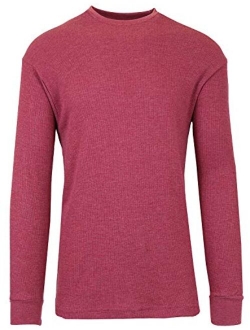 Galaxy by Harvic Mens Crew Neck Thermal Shirt (Multiple Sizes/Colors)