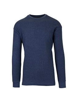 Galaxy by Harvic Mens Crew Neck Thermal Shirt (Multiple Sizes/Colors)