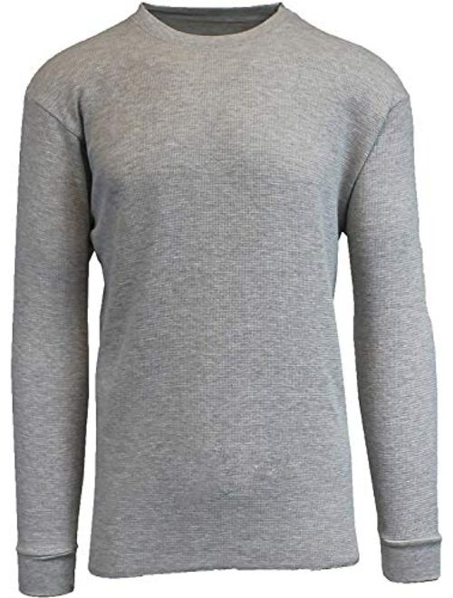 Galaxy by Harvic Mens Crew Neck Thermal Shirt (Multiple Sizes/Colors)