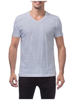 Men's Lightweight Ringspun Cotton Short Sleeve V-Neck T-Shirt