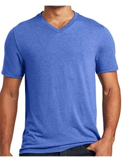 Yoga Clothing For You Mens Tri Blend V-Neck Tee Shirt