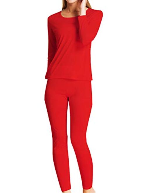 Fashion Silk Women's Silk Thermal Underwear Sets | Silk Long Johns for Women | Silk Long Underwear Sets