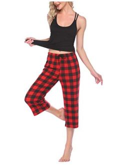Pajamas Women's Cami Pajama Set Sleeveless Sleepwear Racerback PJ Sets Soft Tank Top Set with Shorts