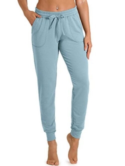 icyzone Women's Active Joggers Sweatpants - Athletic Yoga Lounge Pants with Pockets