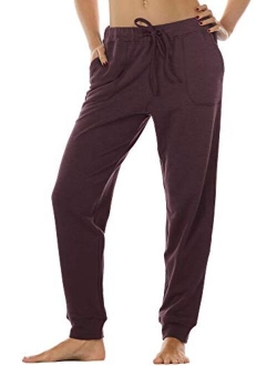 icyzone Women's Active Joggers Sweatpants - Athletic Yoga Lounge Pants with Pockets