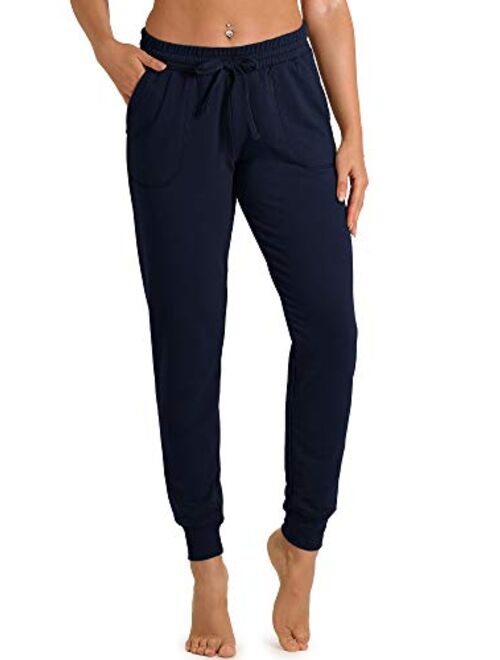 icyzone Women's Active Joggers Sweatpants - Athletic Yoga Lounge Pants with Pockets