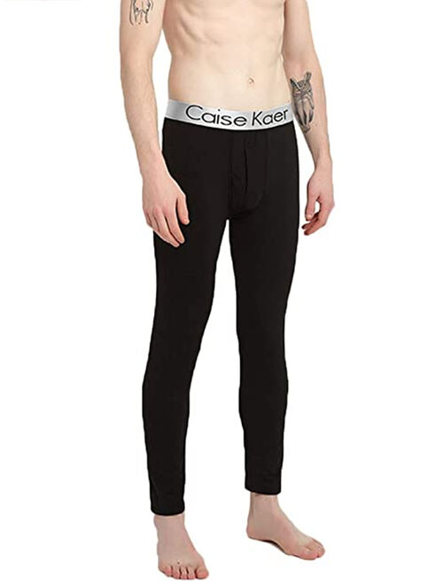 MERSARIPHY Men Cotton Bottoms Thermal Slim Fit Long Johns Pants Underwear