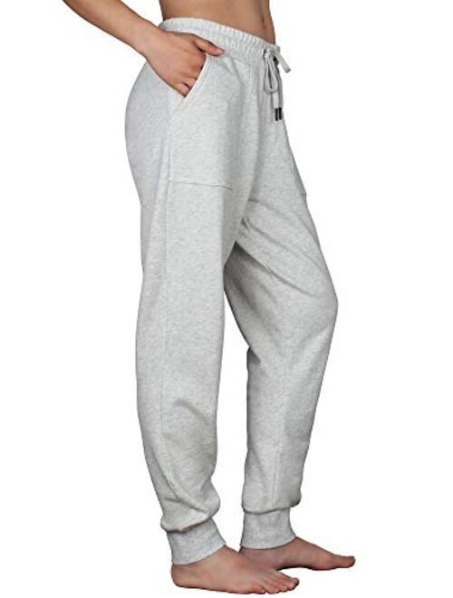 icyzone Women Sweatpants Joggers Activewear Workout Running Pants with Pockets