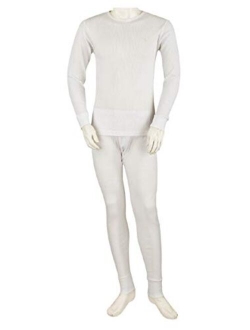 Thermal Underwear Set for Men - Cotton Blend - Waffle Knit for Extra Heat