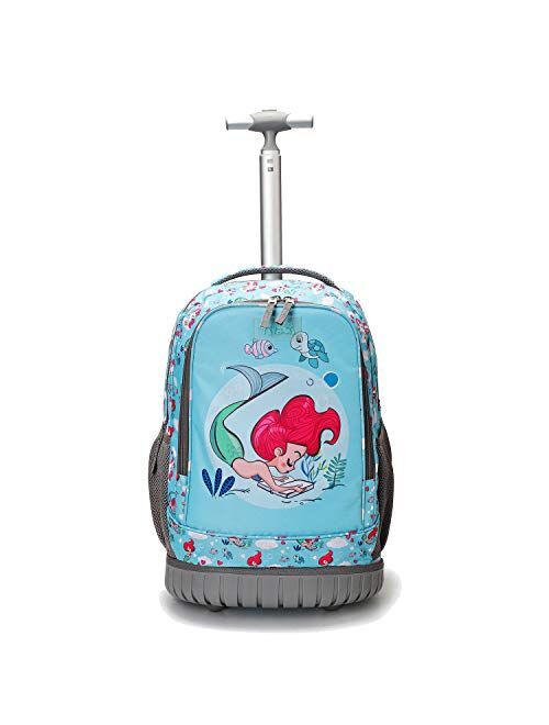 Tilami Rolling Backpack 19 inch Wheeled Cute LAPTOP Boys Girls Travel School Student Trip