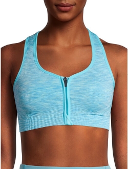 Women's Seamless Zipfront Sports Bra AV18191