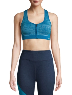 Women's Seamless Zipfront Sports Bra AV18191