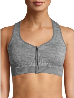 Women's Seamless Zipfront Sports Bra AV18191