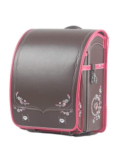 randoseru ransel Japanese upscale school bags for boys girls large capacity Senior PU leather light weight backpack
