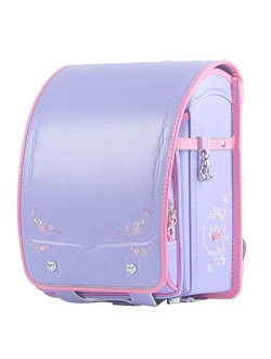 randoseru ransel Japanese upscale school bags for boys girls large capacity Senior PU leather light weight backpack