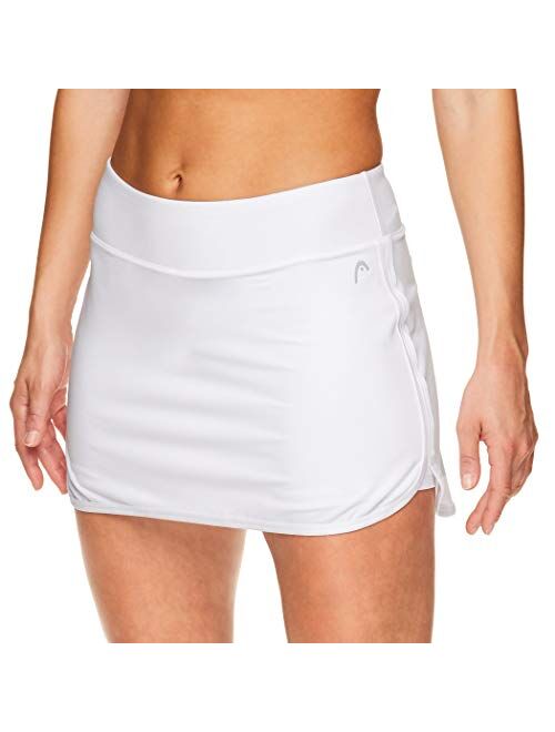 HEAD Women's Athletic Tennis Skirt with Ball Pocket - Workout Golf Exercise & Running Skort