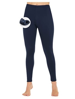 MANCYFIT Thermal Pants for Women Fleece Lined Leggings Underwear Soft Bottoms