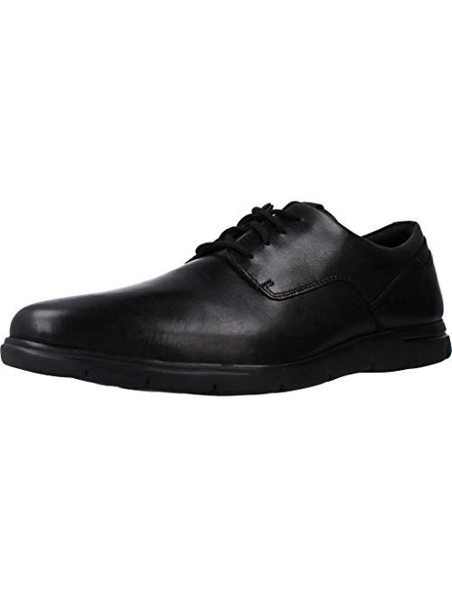 Clarks Vennor Walk Derby Shoes & Brogue Shoes Men Black Derby Shoes Shoes