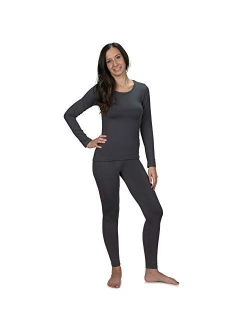 Women's Ultra Soft Thermal Underwear Long Johns Set with Fleece Lined All