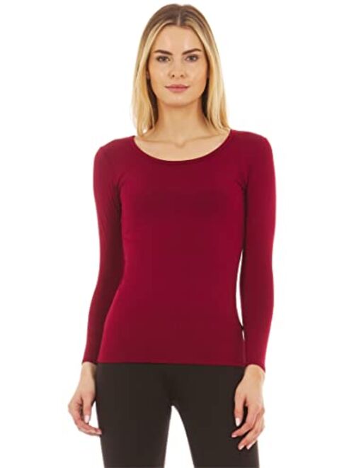 Thermajane Thermal Shirts for Women Long Sleeve Winter Tops Thermal Undershirt for Women