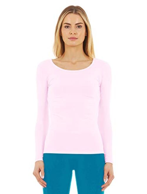 Thermajane Thermal Shirts for Women Long Sleeve Winter Tops Thermal Undershirt for Women