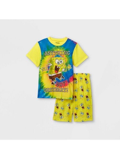 Boys' SpongeBob SquarePants 2pc Pajama Set - Yellow