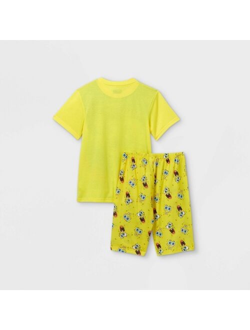 Boys' SpongeBob SquarePants 2pc Pajama Set - Yellow