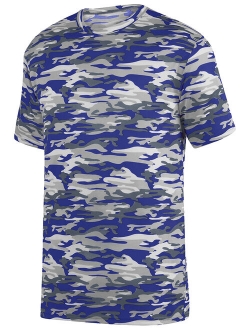 Augusta Mod Camo Wicking Tee 1805 Gold Mod 3Xl