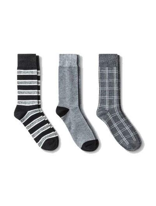 Goodfellow & Co Men's Crew Socks 7-12 3 Pack