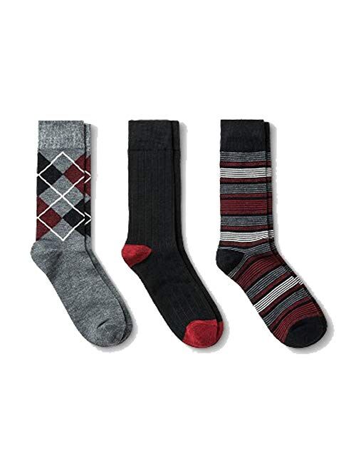 Goodfellow & Co Men's Crew Socks 7-12 3 Pack