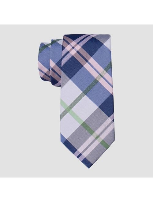 Men&#39;s Madras Plaid Lapis Tie - Goodfellow & Co&#8482; Blue One Size