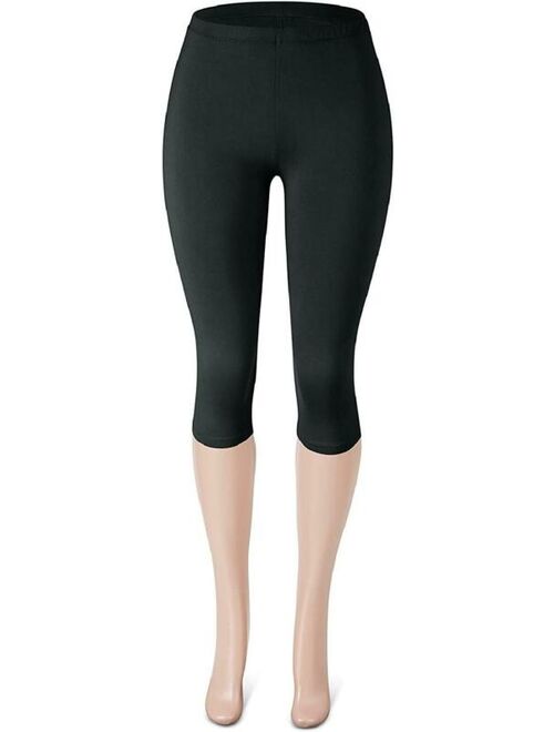 SATINA High Waisted Ultra Soft Leggings | 1" Waistband | 22 Colors