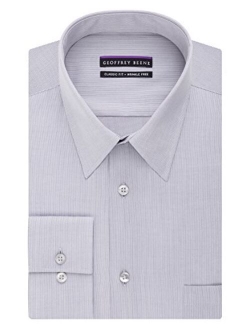 Men's Regular Fit Long Sleeve Dress Shirt