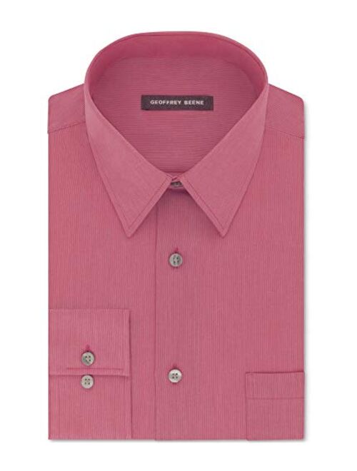 Geoffrey Beene Men's Regular Fit Long Sleeve Dress Shirt