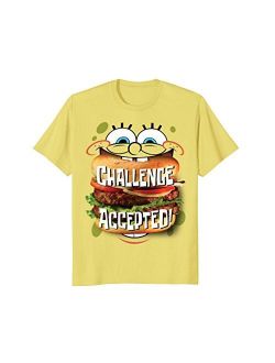 Spongebob SquarePants Burger Challenge Accepted T-Shirt