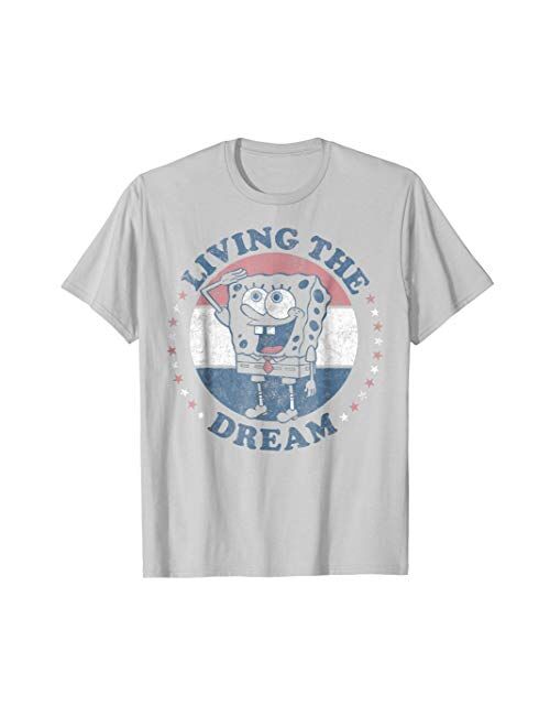 SpongeBob SquarePants Living The Dream Graphic T-Shirt